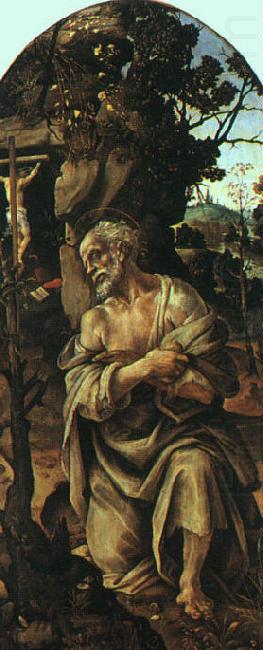 Saint Jerome, Filippino Lippi